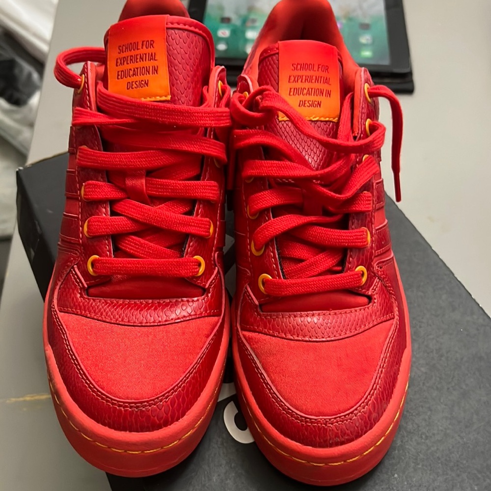 Adidas Forum Bold Red/Bright Orange